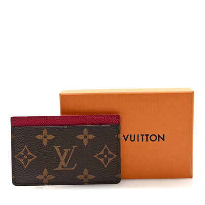 Louis Vuitton Monogram Card Holder Fuchsia 7 of 7