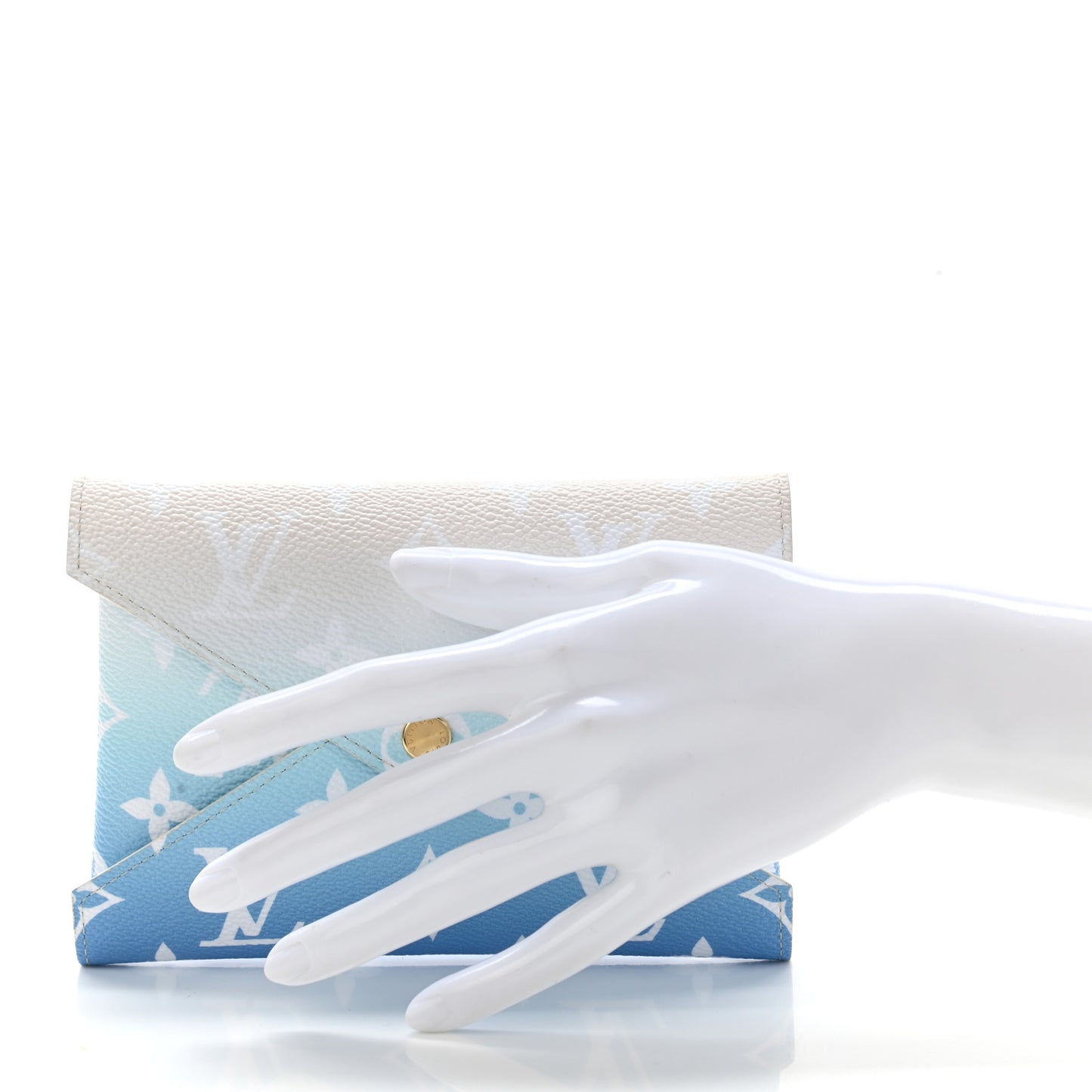 Monogram Giant By The Pool Medium Kirigami Pochette Insert Blue