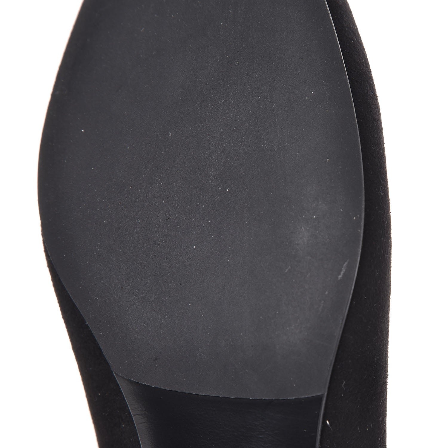Louis Vuitton Suede Uniformes Pump 37.5 Black 9 of 9