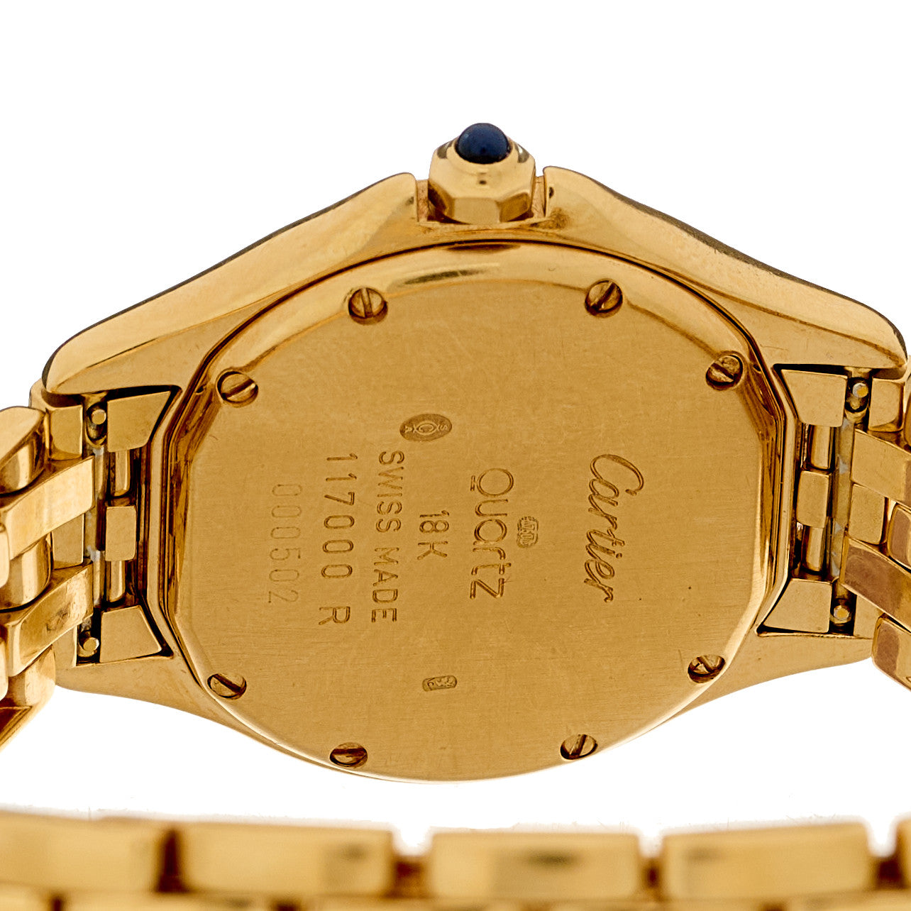 18K Yellow Gold 26mm Cougar Quartz Watch