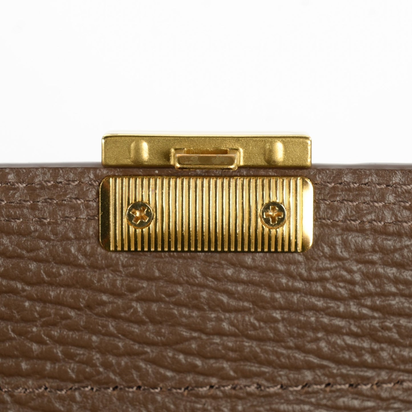 3.1 Textured Calfskin Mini Pashli Satchel Taupe