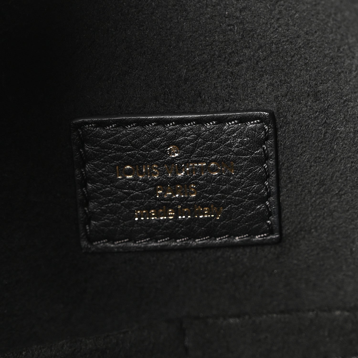 Louis Vuitton Lambskin Quilted Flowers Triangle Softy Black 6 of 9