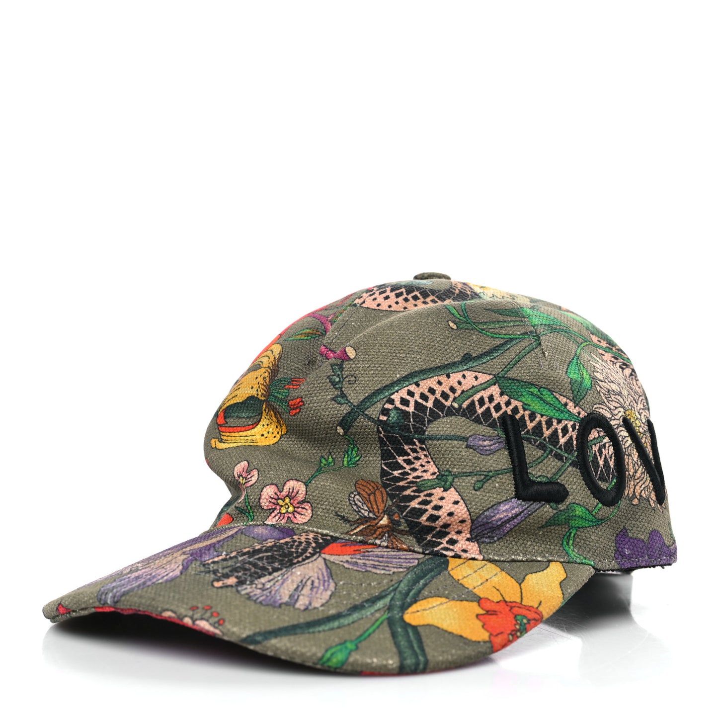 Cotton Linen Loved Gucci Baseball Hat L