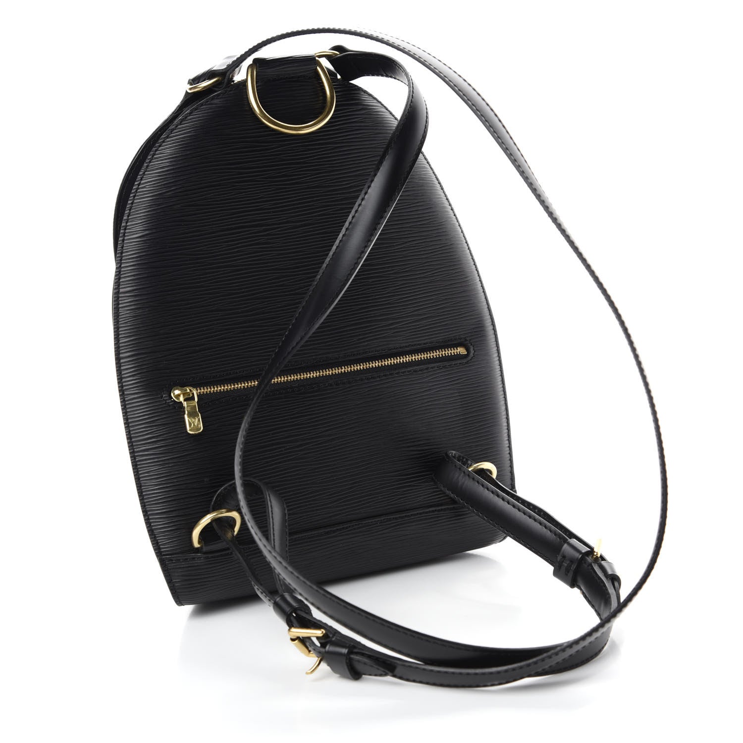 Louis Vuitton Epi Mabillon Backpack Black 3 of 9