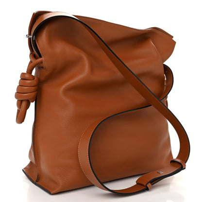Loewe Nappa Calfskin Flamenco Knot Bag Tan 3 of 10