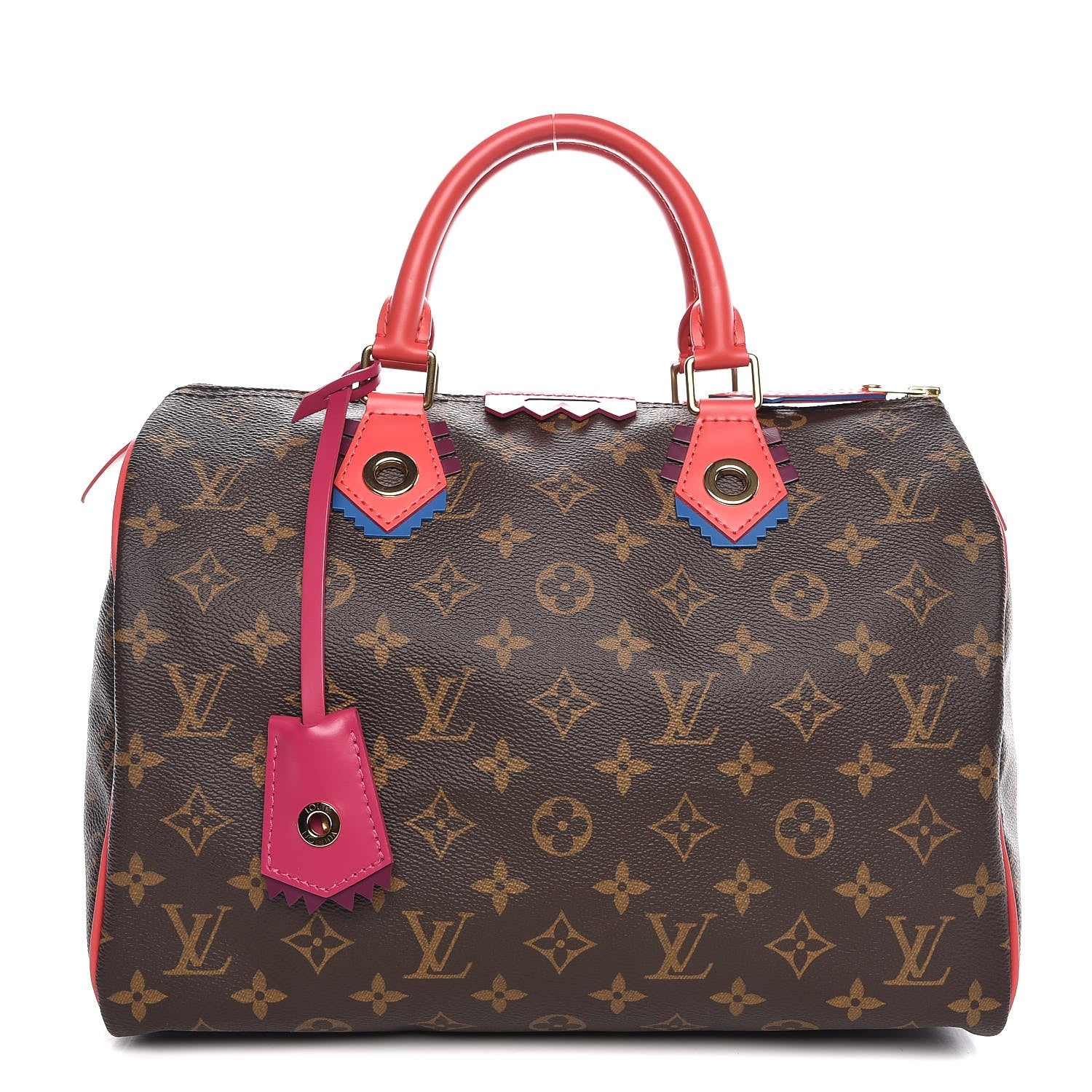 Louis Vuitton Monogram Totem Speedy 30 Flamingo 1 of 6
