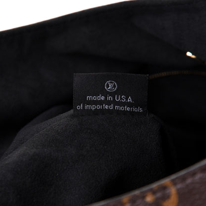 Louis Vuitton Monogram Flower Hobo Black 7 of 11