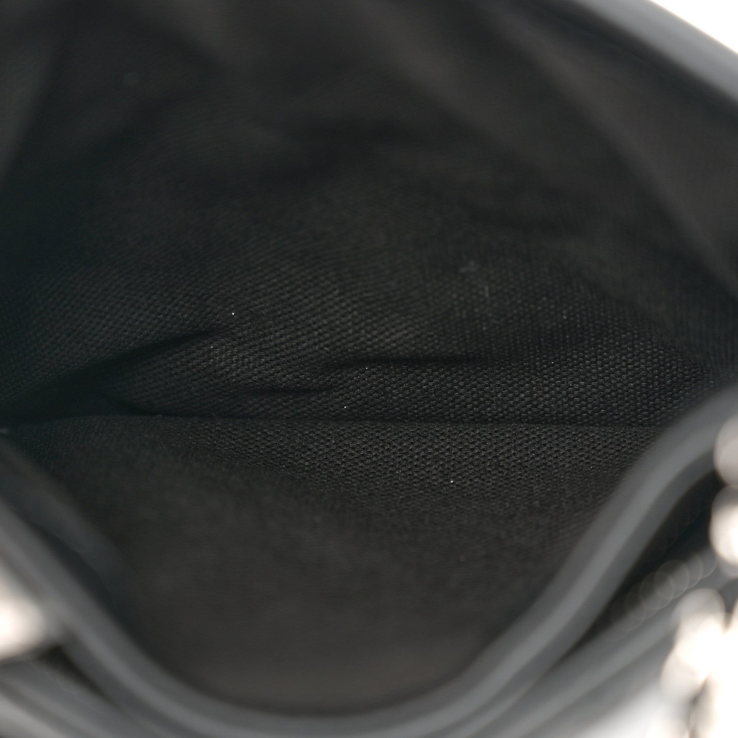 Chanel Lambskin Quilted Crossbody Bag Black 5 of 10