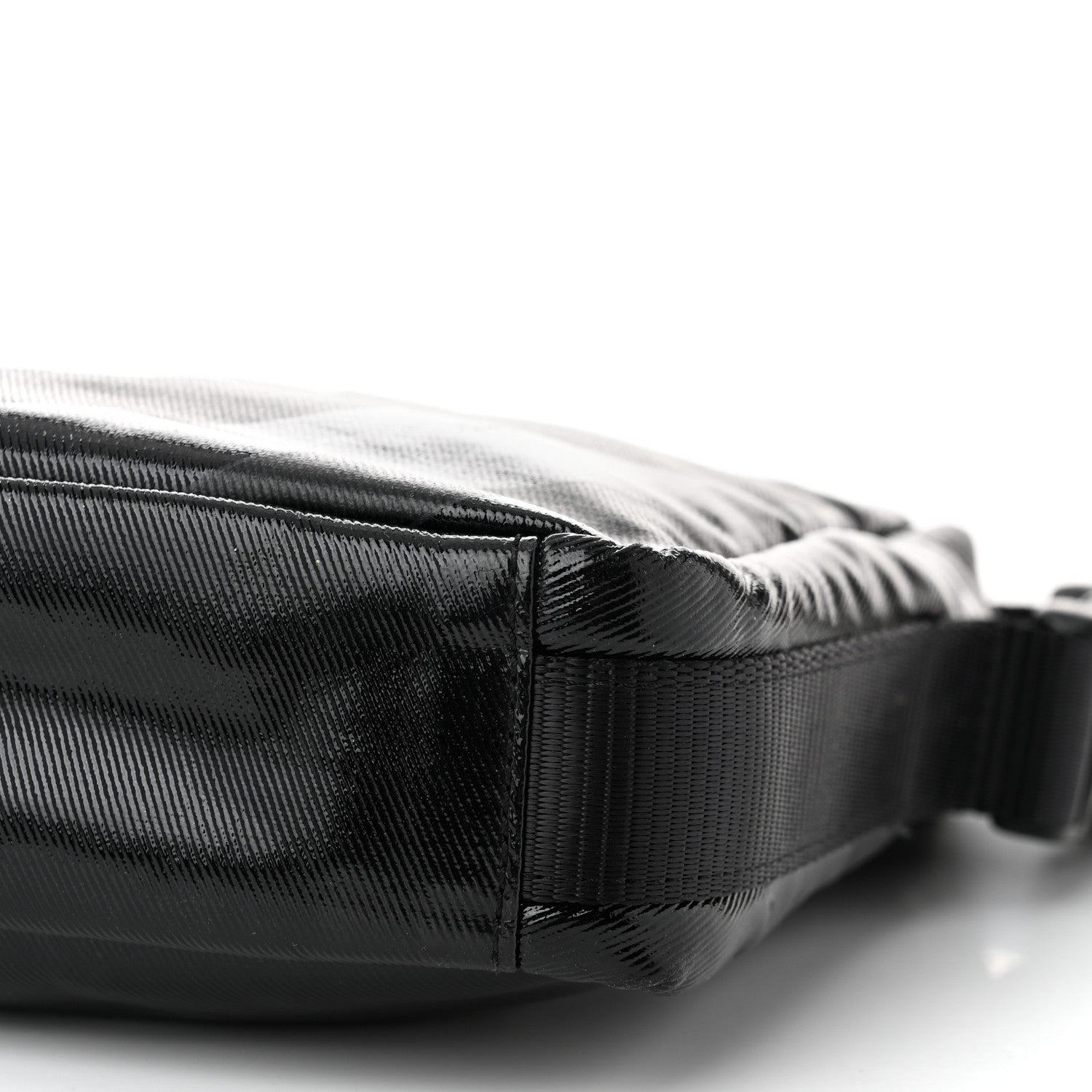 Chanel Coated Canvas Sport Crossbody Black 10 of 11