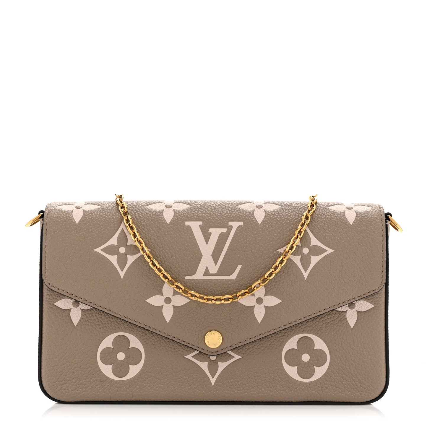 Empreinte Monogram Giant Felicie Pochette Tourterelle Creme