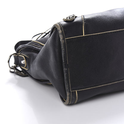 Balenciaga Supple Grained Calfskin Classic Silver Hardware Highlight City Black 6 of 10