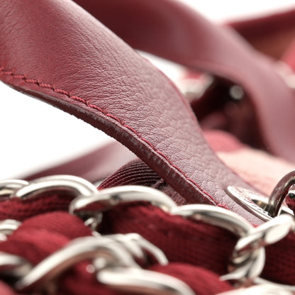 Chanel Canvas Medium Deauville Tote Red 14 of 14