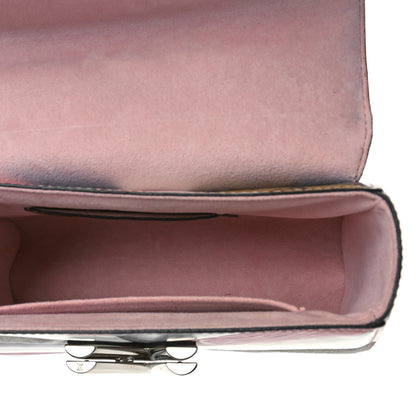 Louis Vuitton Epi Reverse Monogram Twist Shoulder Bag MM Rose Ballerine 5 of 8