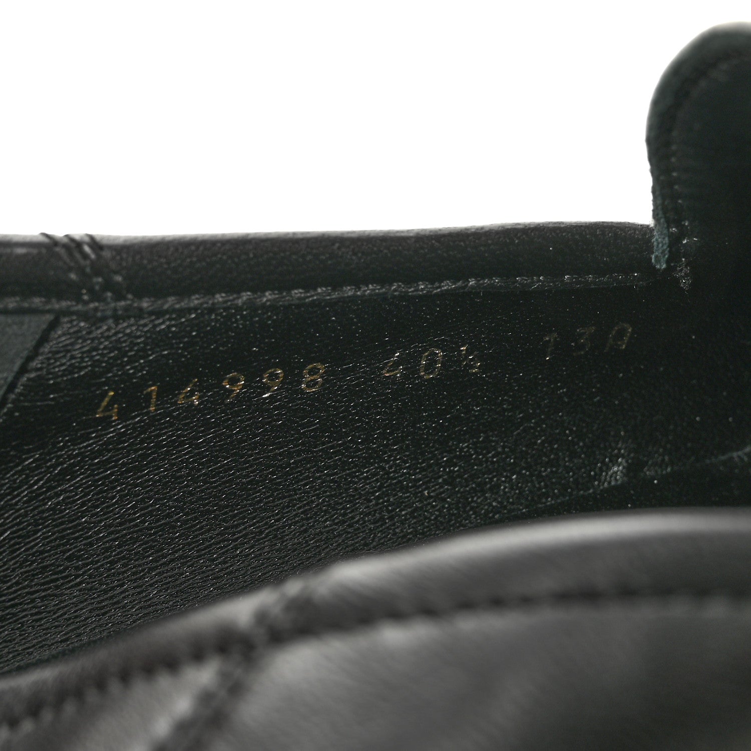 Gucci Lambskin Womens Brixton Horsebit Loafers 40.5 Black 9 of 10