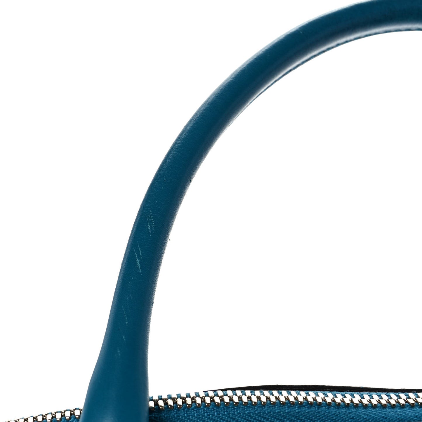 Soft Microguccissima Dome Satchel Deep Cobalt