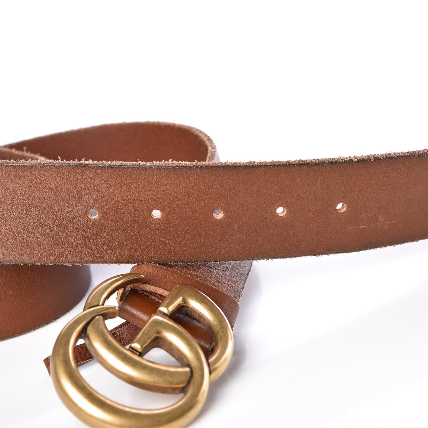 Faded Calfskin Double G 40mm Belt 85 34 Cuir