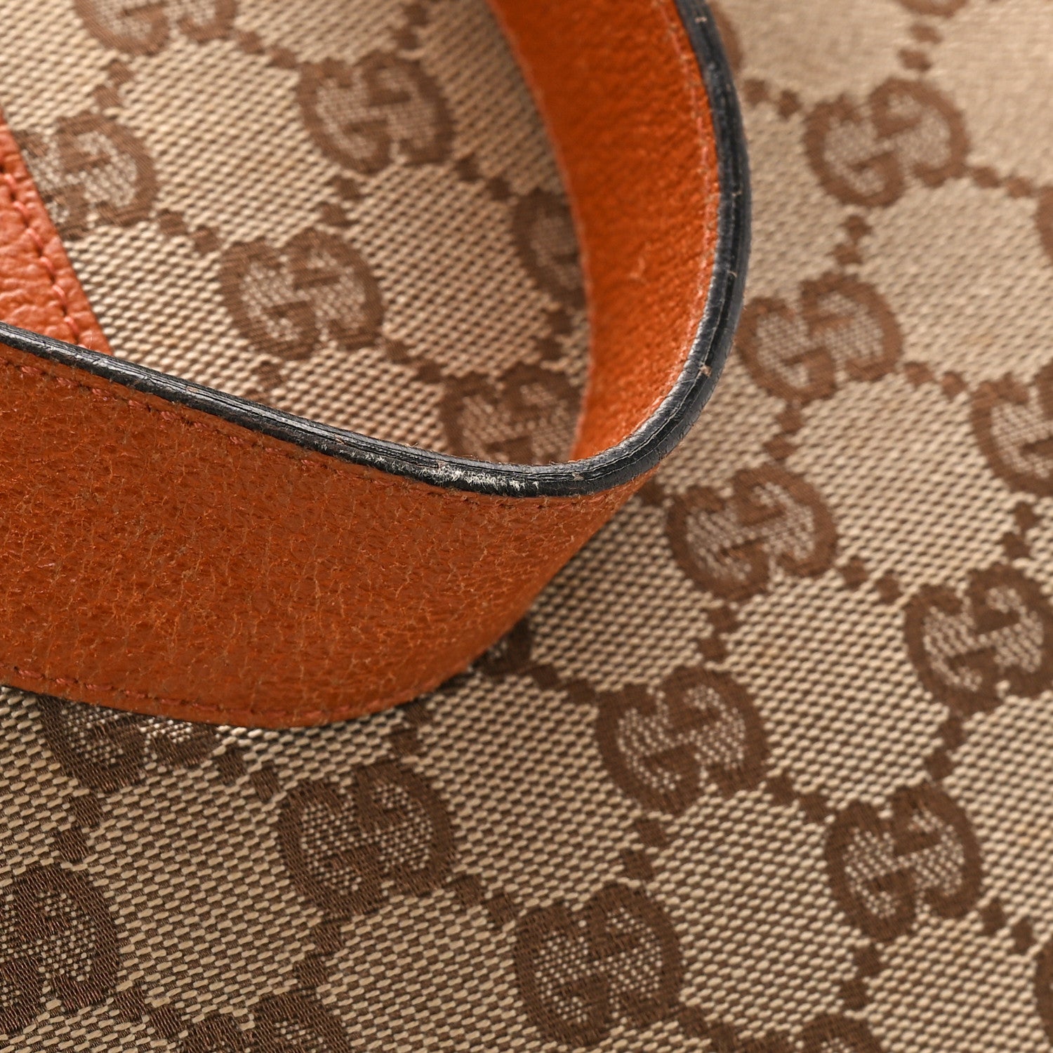 Gucci Monogram Piston Lock Jackie O Hobo Tan 13 of 13