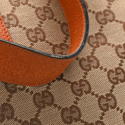 Gucci Monogram Piston Lock Jackie O Hobo Tan 13 of 13