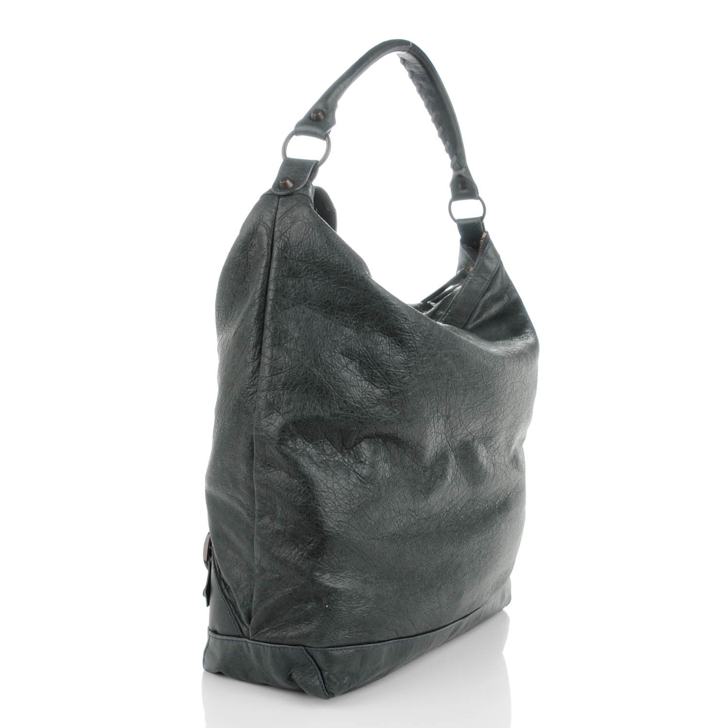 Balenciaga Agneau Classic Hardware Day Hobo Anthracite 3 of 8