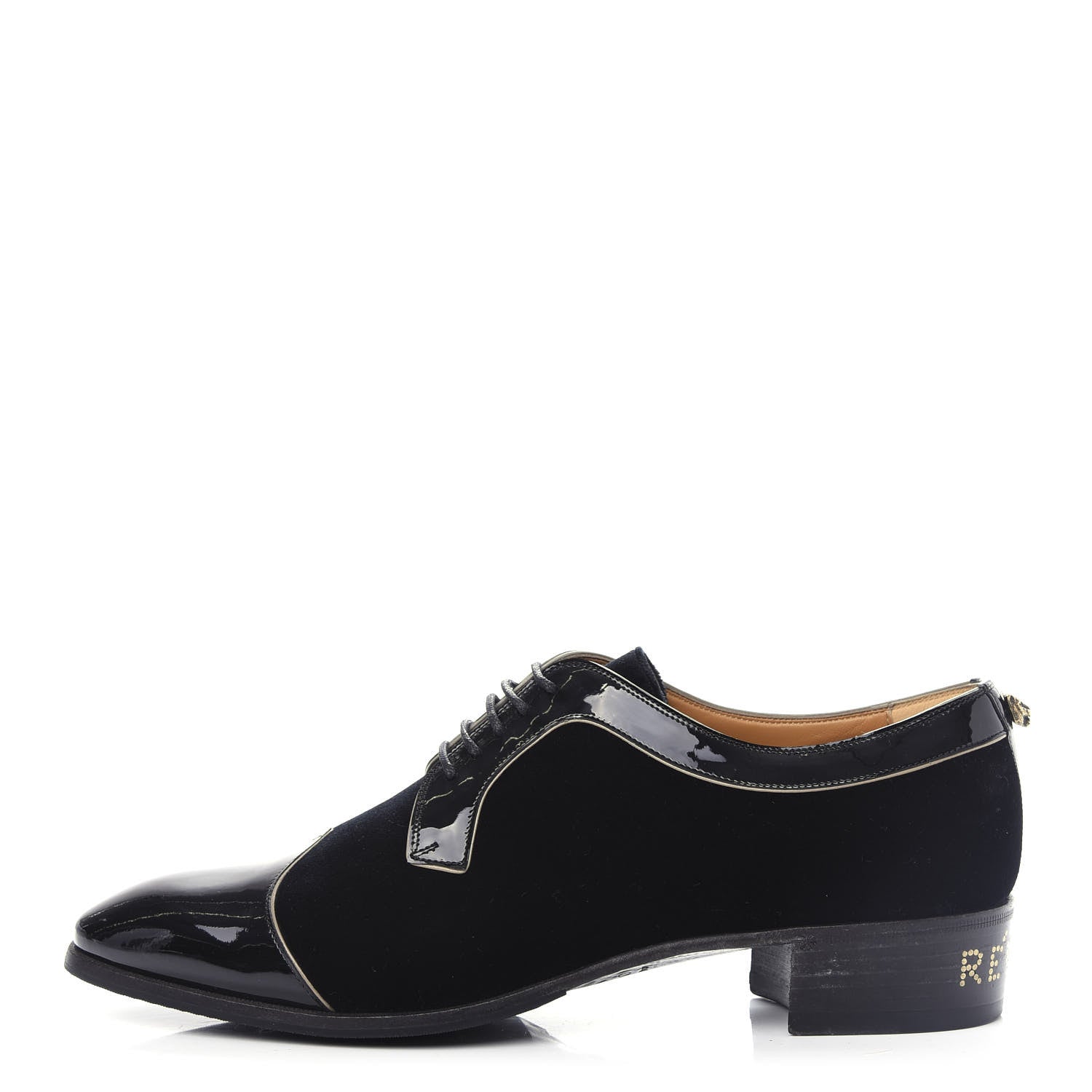 Gucci Velvet Mens Réveille L'Amour Loafers 10 Black 1 of 11