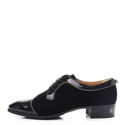 Gucci Velvet Mens Réveille L'Amour Loafers 10 Black 1 of 11