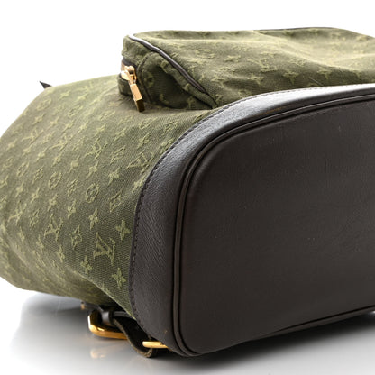 Louis Vuitton Mini Monogram Montsouris GM Backpack Kaki 10 of 11