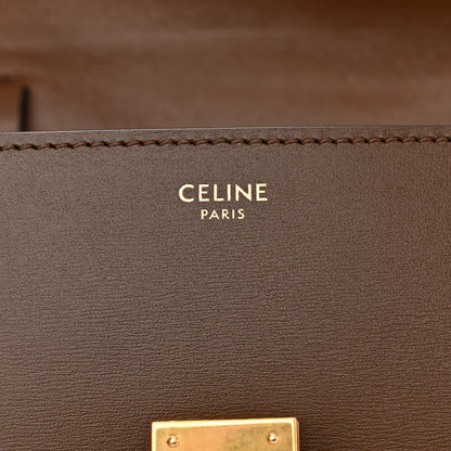 Celine Box Calfskin Teen Classic Box Flap Bag Camel 6 of 10