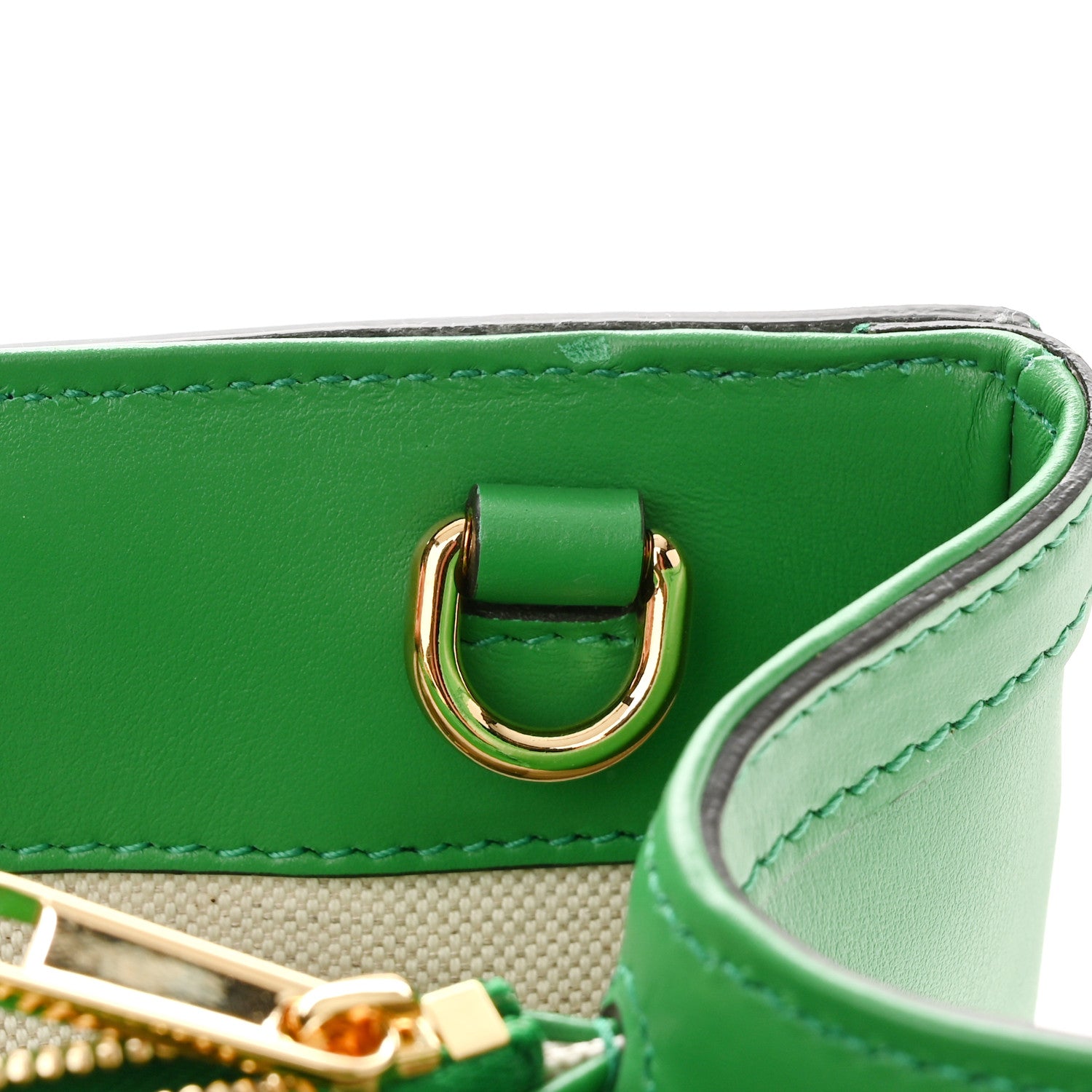 Gucci Calfskin GG Matelasse Tote Bag Bright Green 13 of 13