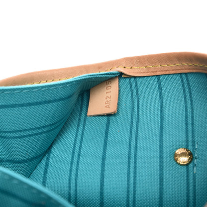 Louis Vuitton Monogram V Neverfull MM Turquoise 8 of 16