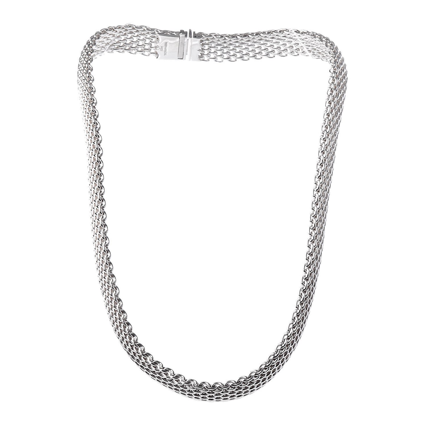 Sterling Silver Somerset Mesh Necklace
