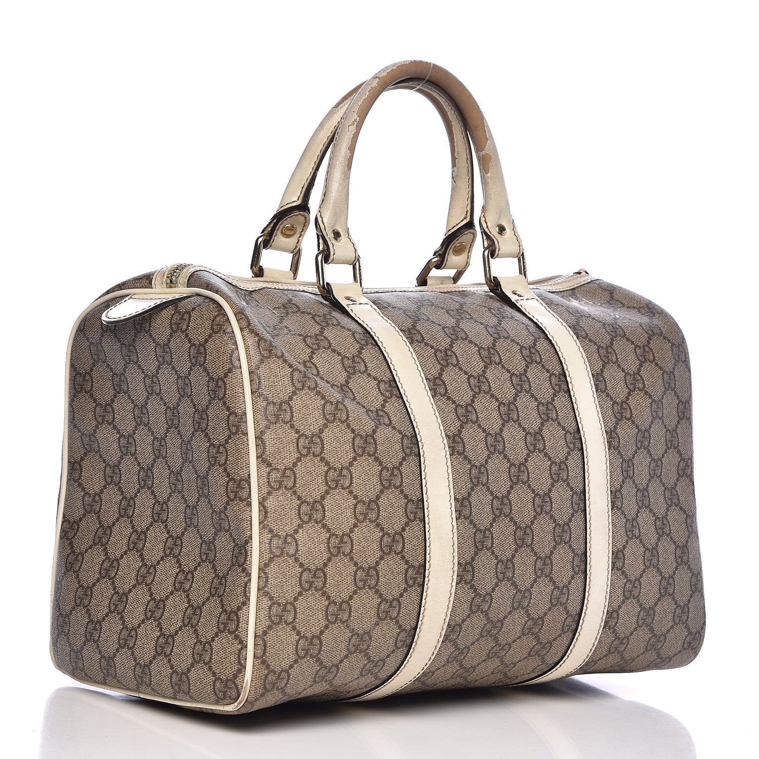 Gucci GG Plus Monogram Medium Joy Boston Off White 3 of 18