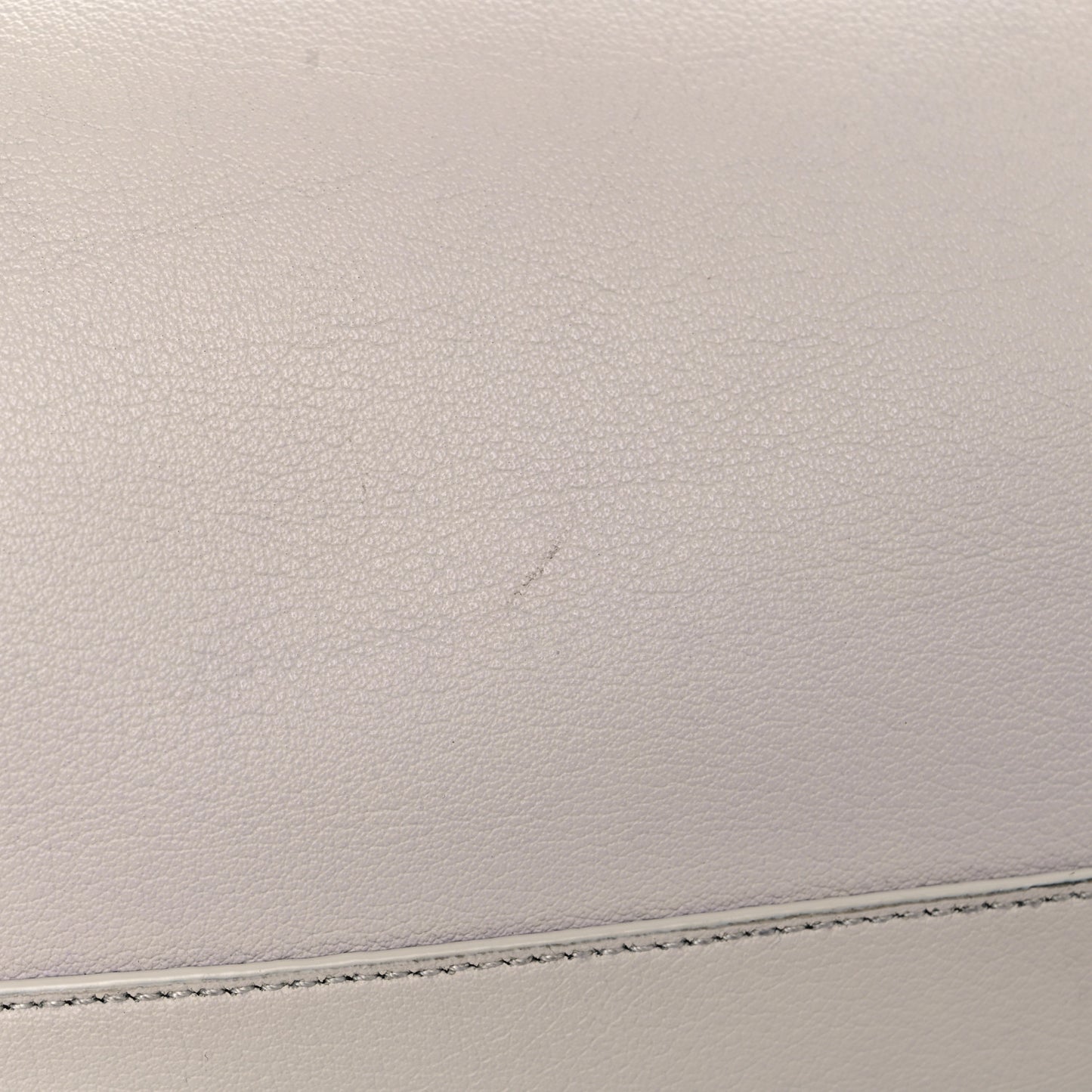 Calfskin Large Shopping Tote Porcellana