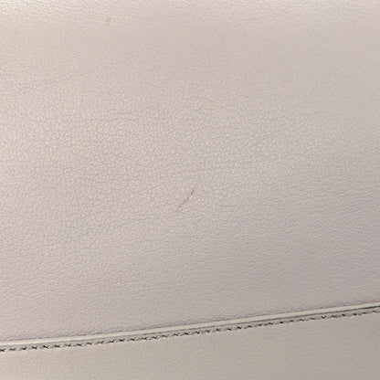 Saint Laurent Calfskin Large Shopping Tote Porcellana 18 of 36