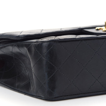 Chanel Lambskin Quilted Medium Double Flap Black 8 of 14
