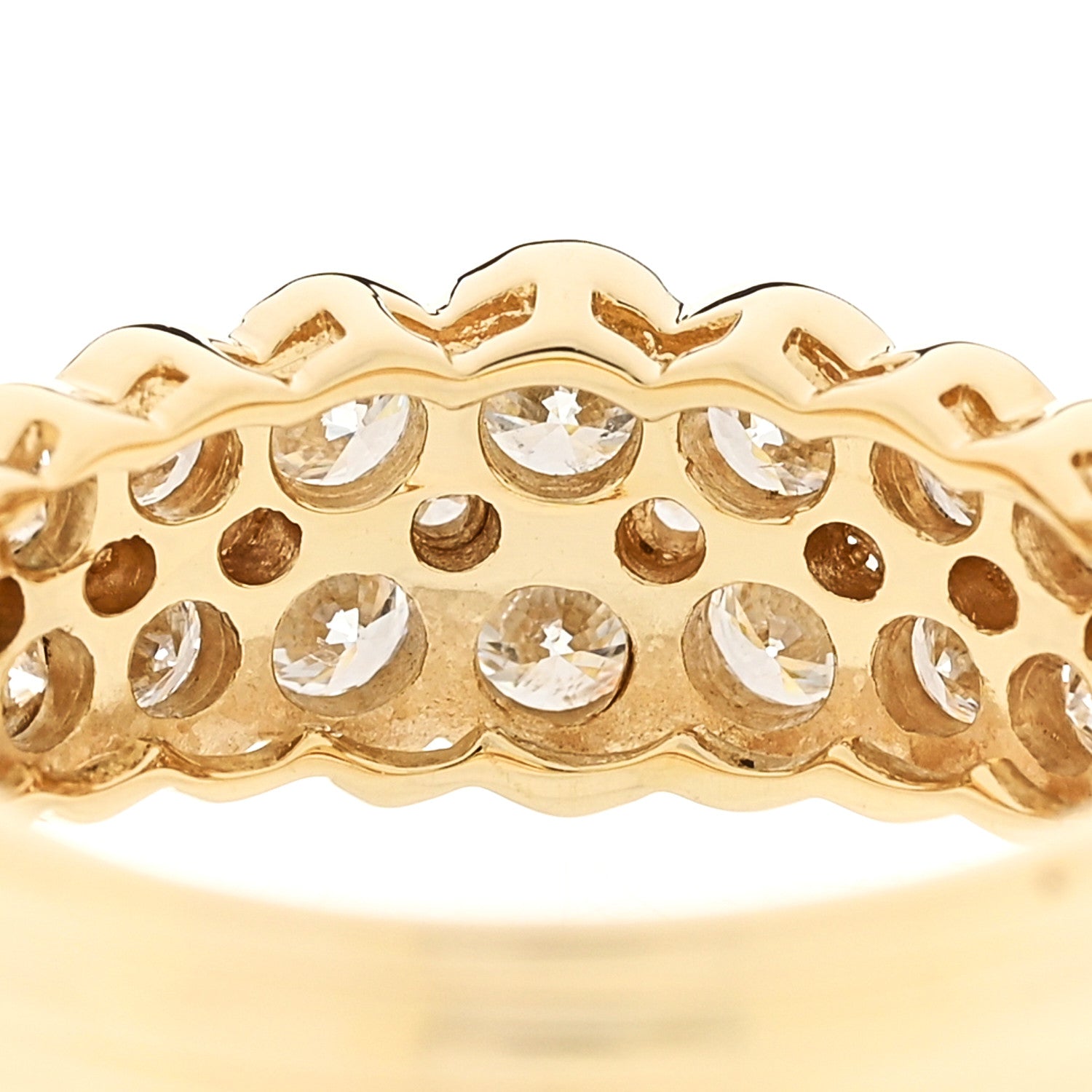 Parker & West by FASHIONPHILE 18K Yellow Gold Diamond 1.83ctw Ring  56 7.5 8 of 9