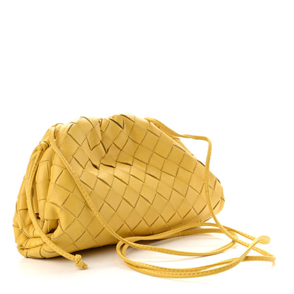 Bottega Veneta Nappa Intrecciato The Mini Pouch Buttercup 3 of 10