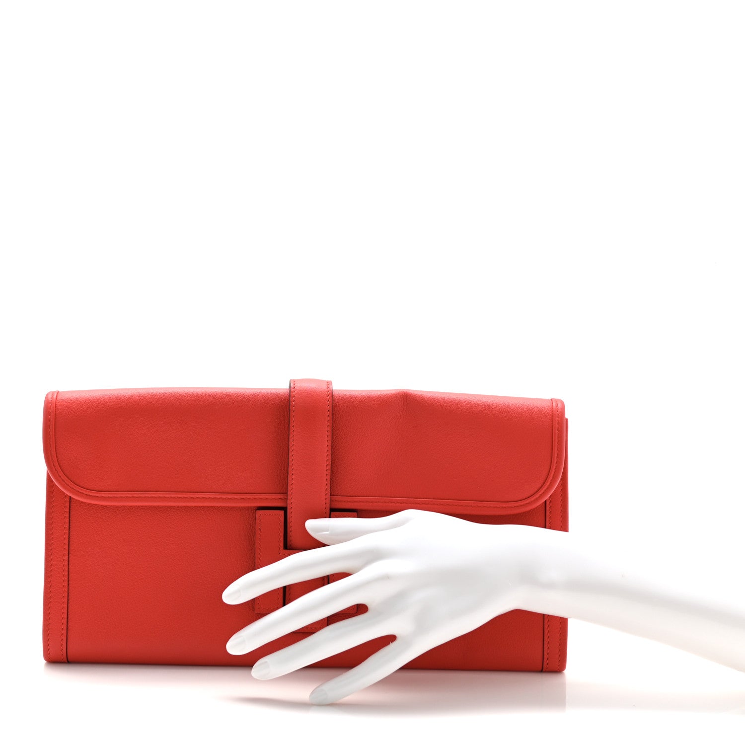 Hermes Evercolor Jige Elan 29 Rouge Tomate 2 of 7