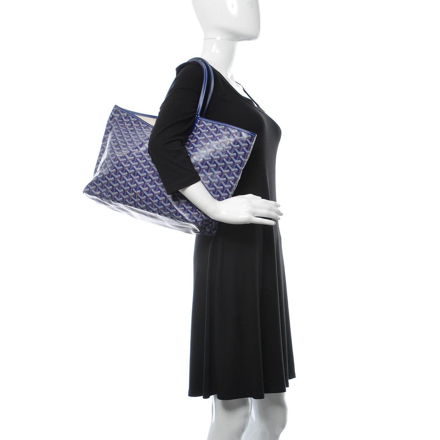 Goyardine Saint Louis PM Navy