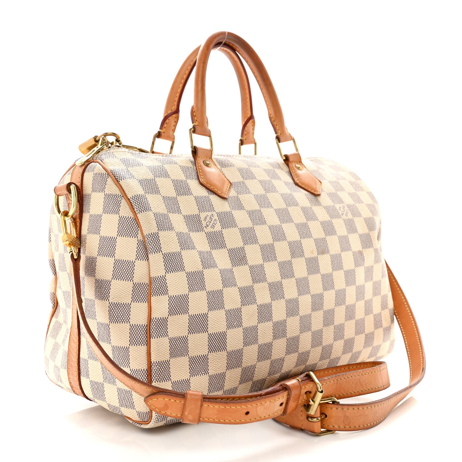 Louis Vuitton Damier Azur Speedy Bandouliere 30 3 of 19
