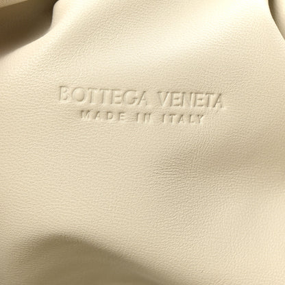 Bottega Veneta Metallic Crinkled Lambskin The Pouch Oversized Clutch Oro 6 of 6