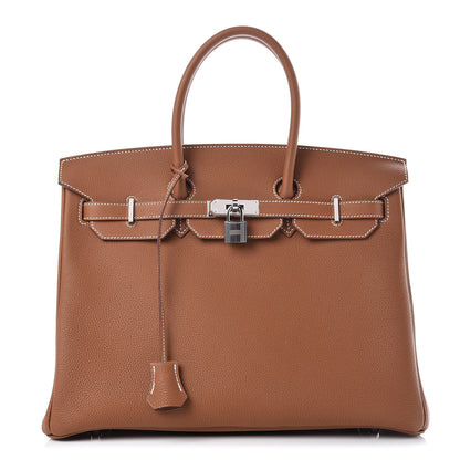 Hermes Togo Birkin 35 Gold 1 of 35