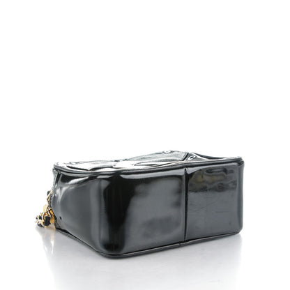 Chanel Patent CC Camera Case Black 4 of 9