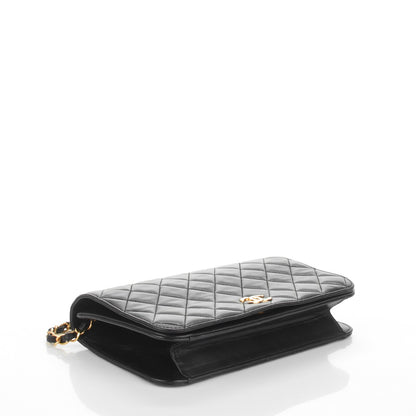 Chanel Lambskin Quilted Small Single Flap Black 4 of 9