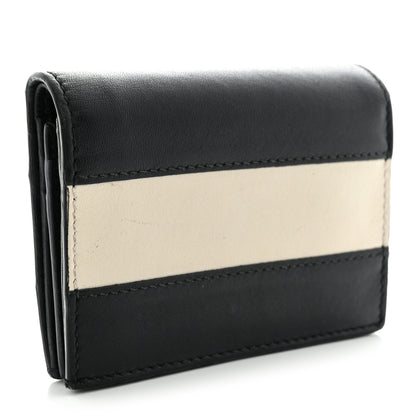 Gucci Calfskin Queen Margaret Card Case Wallet Black Mystic White 3 of 11