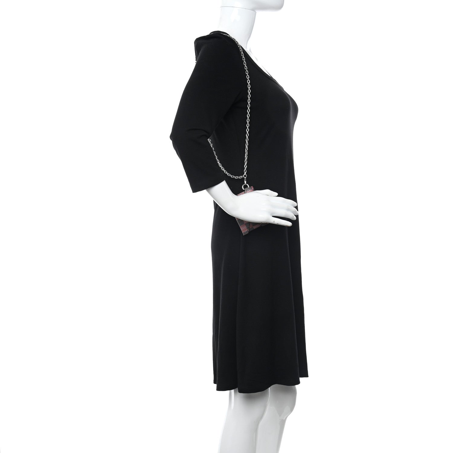 Louis Vuitton Damier LV Pop Kirigami Necklace Rose 2 of 6