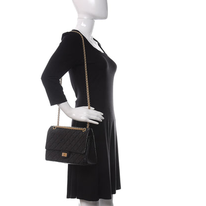 Chanel Aged Calfskin Quilted 2.55 Reissue 226 Flap Black 2 of 13