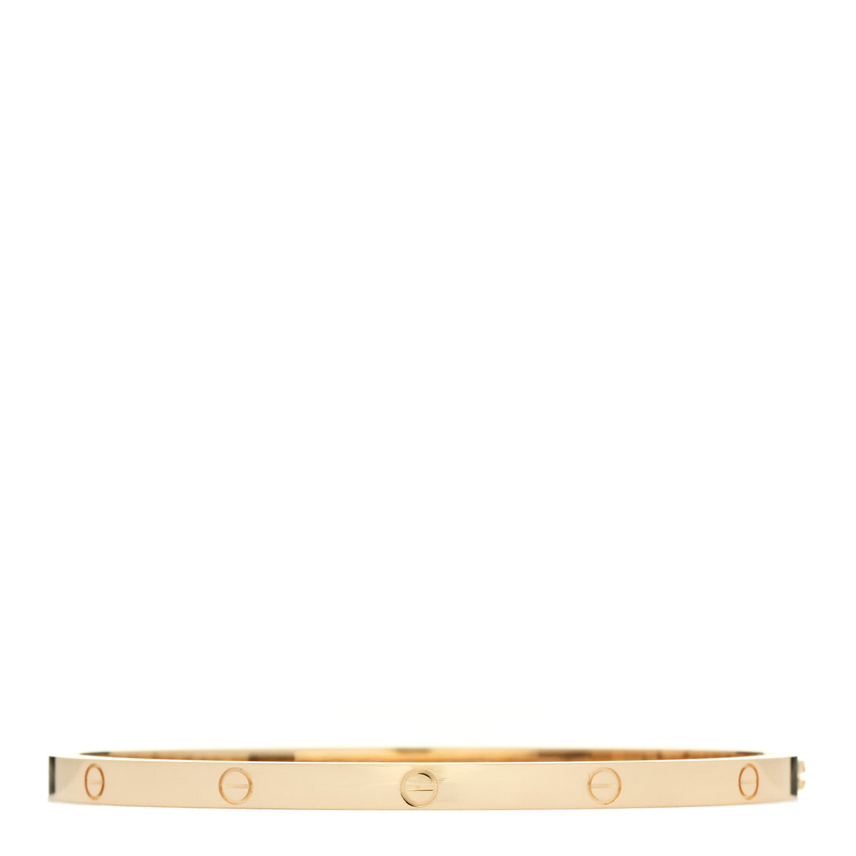 Cartier 18K Yellow Gold Small LOVE Bracelet 17 1 of 8