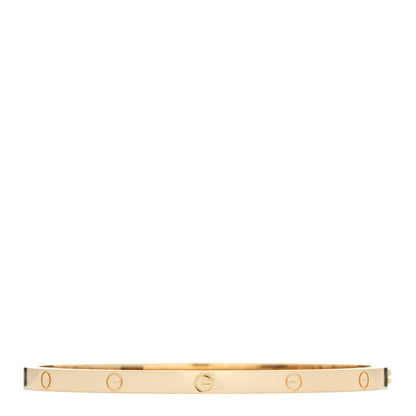 Cartier 18K Yellow Gold Small LOVE Bracelet 17 1 of 8
