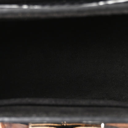 Louis Vuitton Epi Malletage Twist Shoulder Bag PM Black 5 of 9