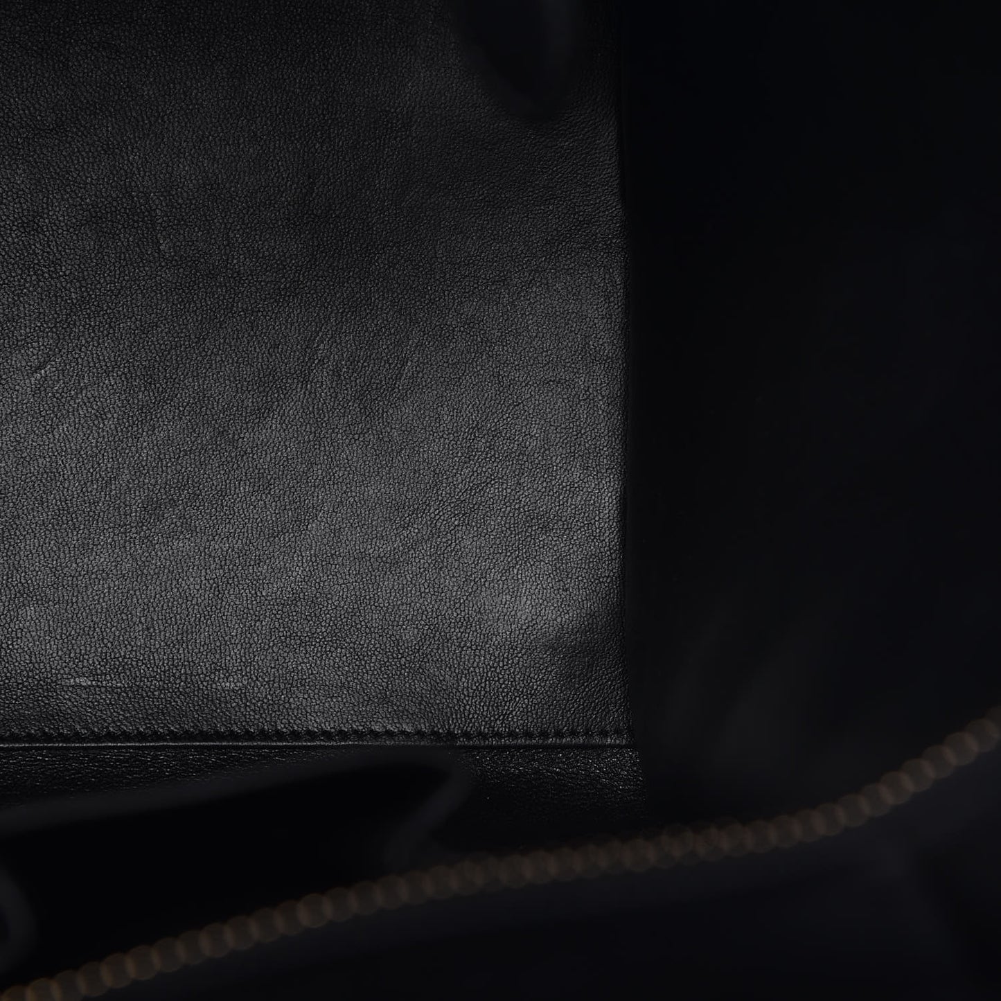 Smooth Calfskin Mini Luggage Black